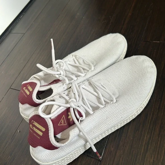 adidas gazelle silver green womens Human Race Running Shoes for Men Women Pharrell Williams White Red Sa   chenshufang06